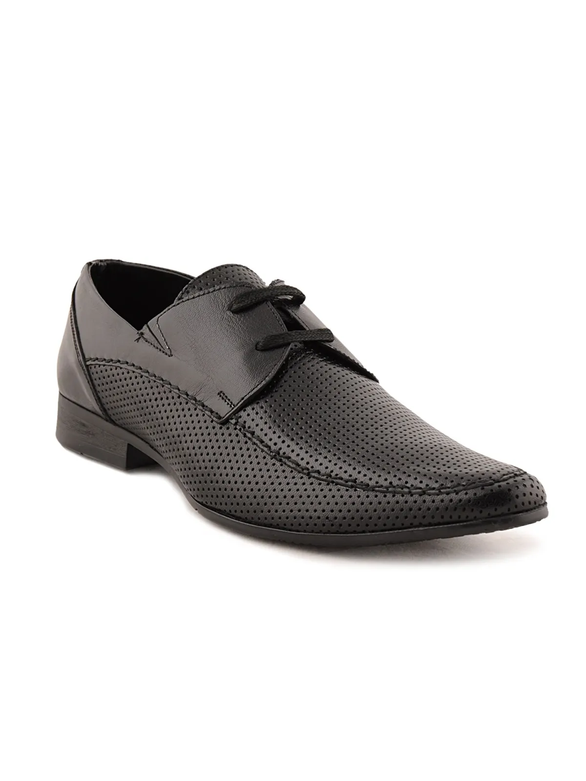 Franco Leone Men Formal Black Formal Shoes
