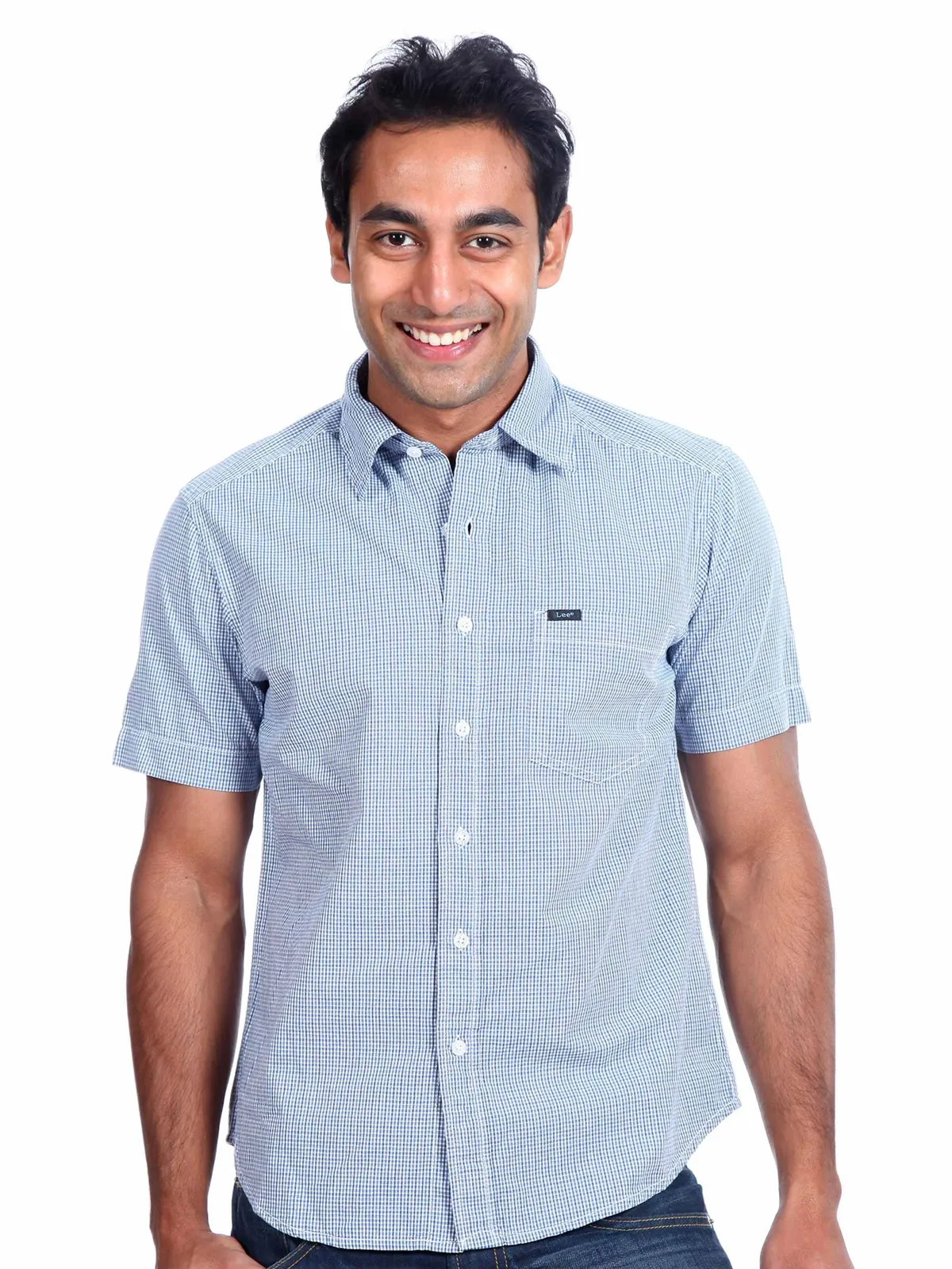 Lee Men Light Blue Shirt