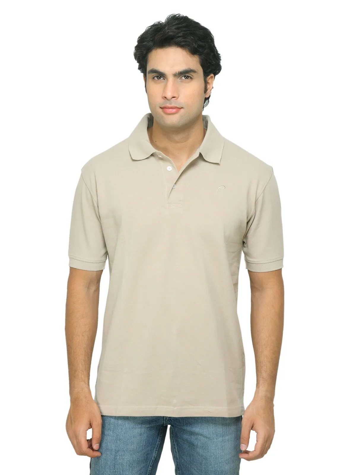 Proline Men Beige T-shirt