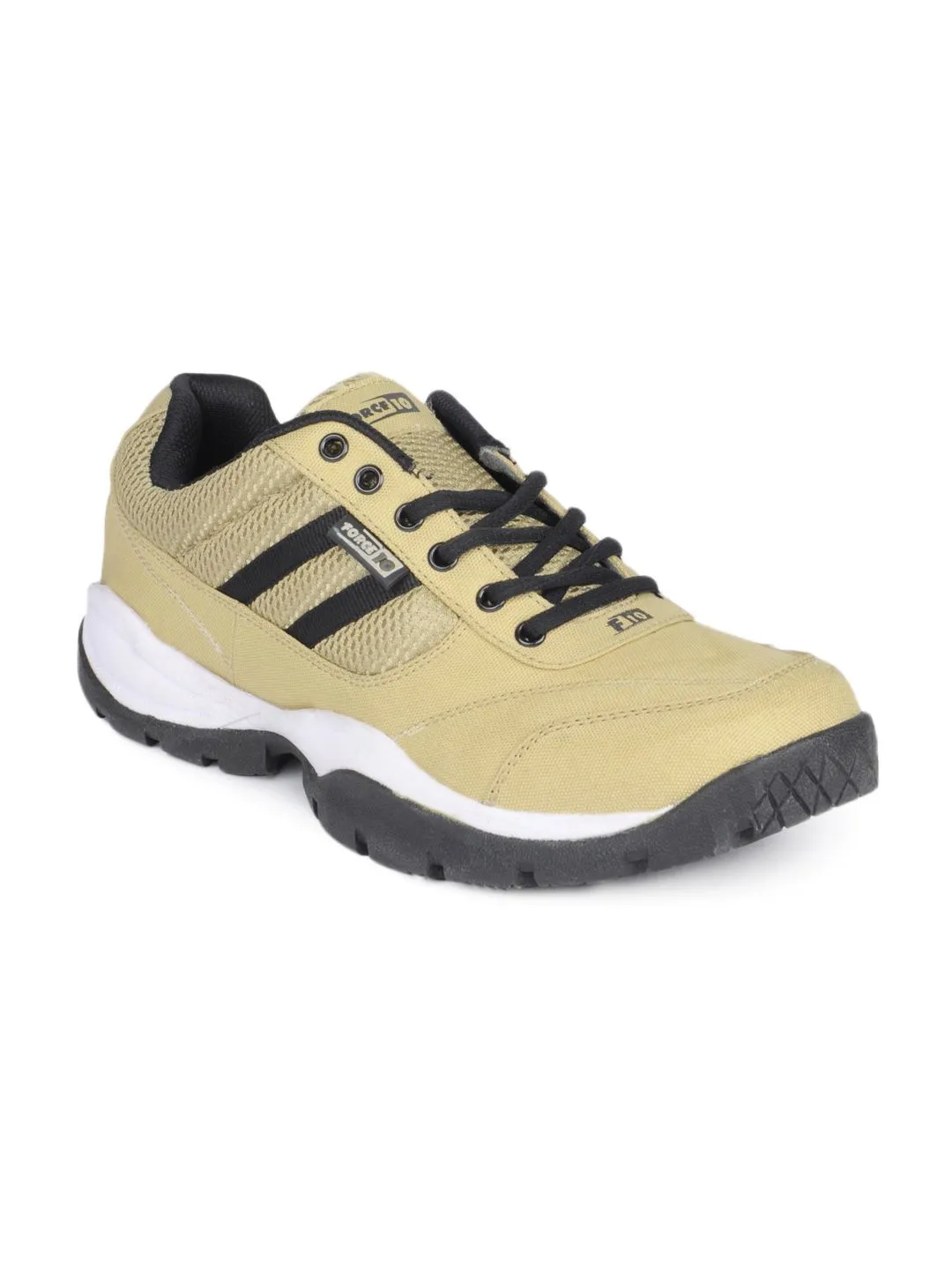Force 10 Men Beige Sports Shoes