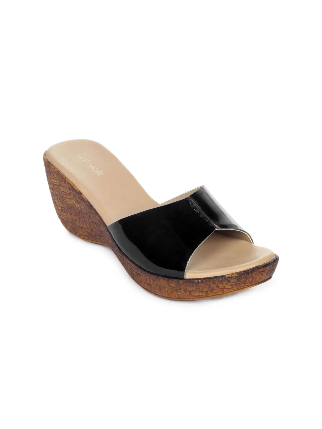 Catwalk Women Black Wedges