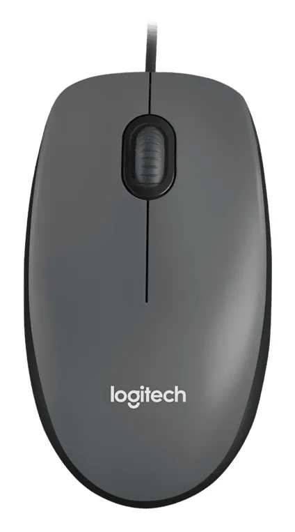 Logitech Mouse M90 компьютерная мышь Офисная Для обеих рук USB тип-A Оптический 1000 DPI