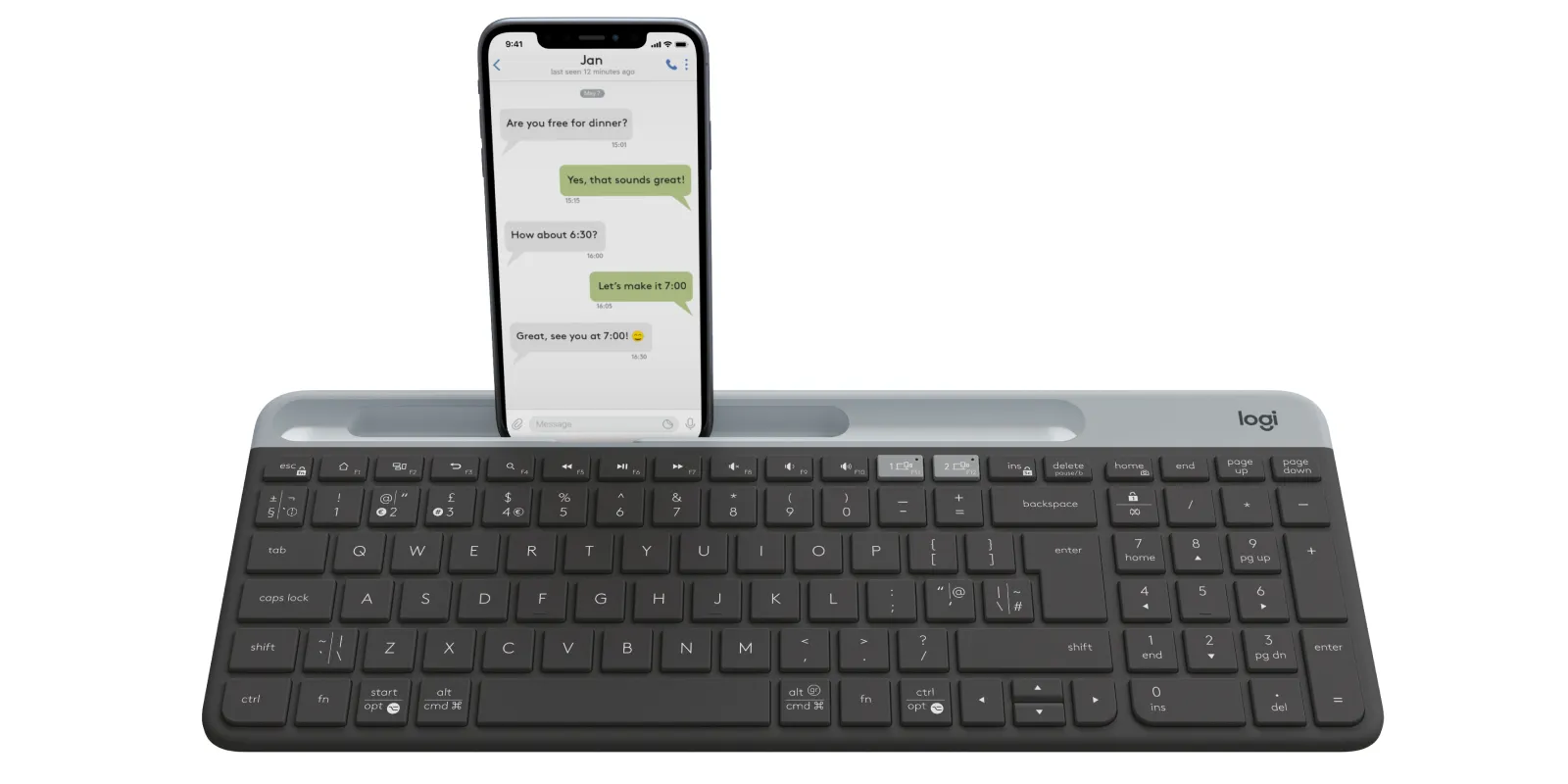 Logitech Slim Multi-Device Keyboard K580