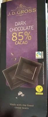 J. D. Gross Dark Chocolate - 85% Cocoa