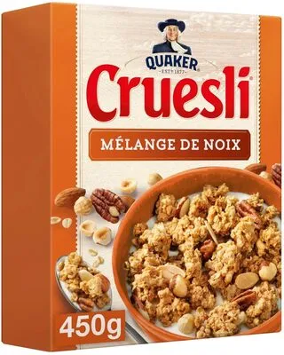 Quaker cruesly mélange de noix