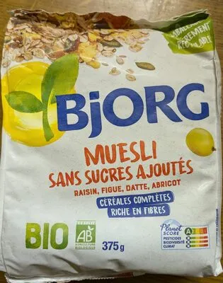 Bjorg Muesli Raisin, Figue, Datte, Abricot