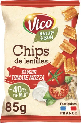 Vico Chips de lentilles saveur tomate mozza