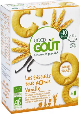 Good Goût Biscuits tout ronds à la vanille