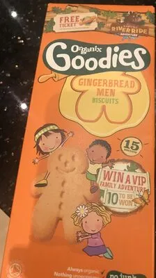 Organix Gingerbread men biscuits