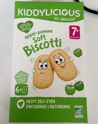 Kiddylicious Apple soft biscotti