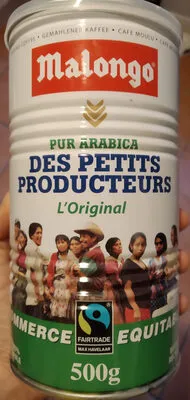 Malongo PUR ARABICA DES PETITS PRODUCTEURS l'original