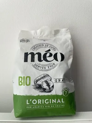 Méo L’original pur arabica en grains bio